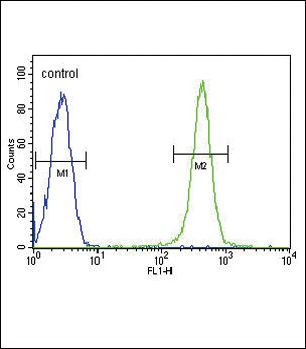 GPI Purified Thermo Fisher Scientific antibody anti target:Human, Mouse host:Rabbit isotype:IgG clone: Flow cytometry analysis of Ramos cells using a GPI polyclonal antibody (Product # PA5-26787) (rig...