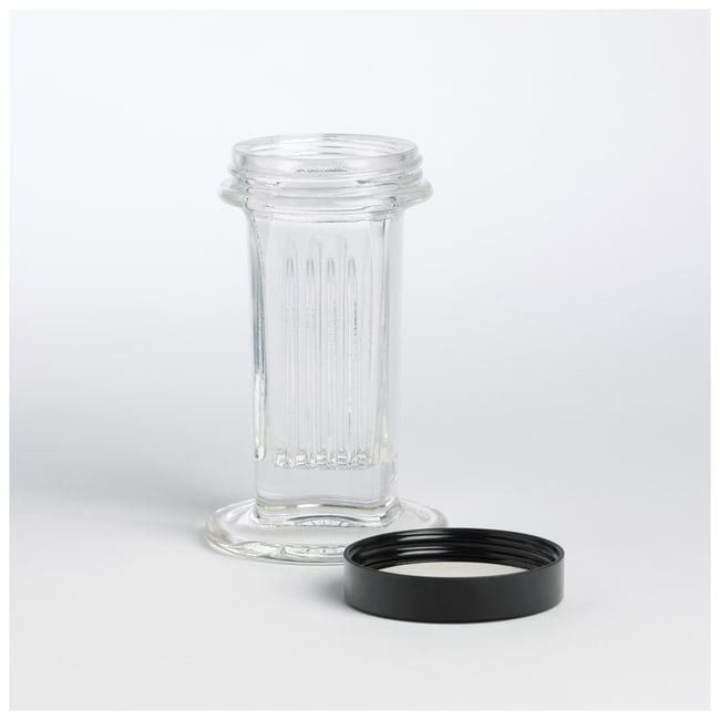 Coplin Staining Jar, Plastic Coplin staining jar, Holds ten slides back