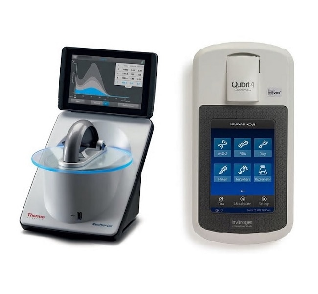 NanoDrop™ One Spectrophotometer & Qubit™ 4 Fluorometer with WiFi