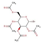 Acetobromo-alpha-D-glucose, 97%, stab. with 2% calcium carbonate