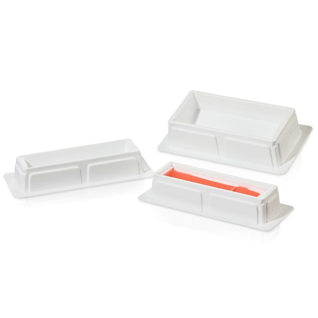100mL Manual Reservoir, Sterile, PS, Single Tray, no divider, Stacked