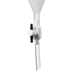 Nalgene&trade; Separatory Funnels made with Teflon&trade; fluoropolymer with Closure made with Tefzel&trade;