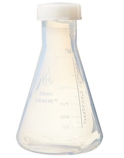 Nalgene&trade; Erlenmeyer Flasks made with Teflon&trade; fluoropolymer and Closure made with Tefzel&trade;