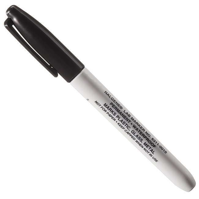 Nalgene™ Black Ink Lab Markers