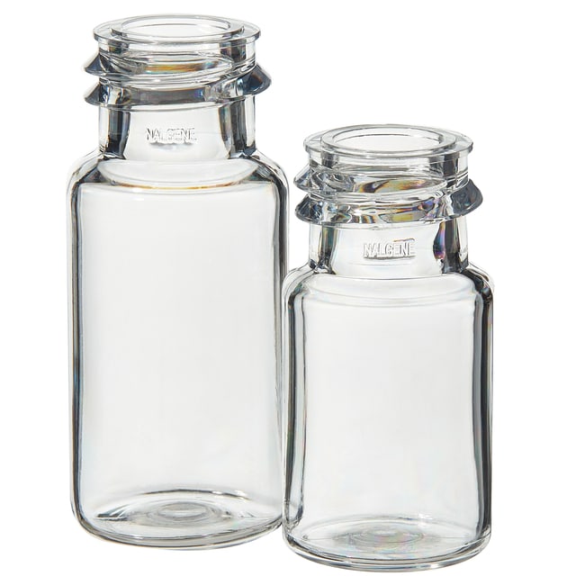 Nalgene™ PETG Serum Vials with Continuous Thread: Sterile, Shrink-Wrapped Modules