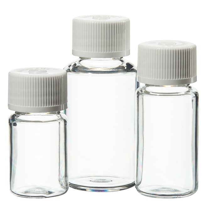 Nalgene™ Clear PETG Diagnostic Bottles with Closure: Sterile, Bulk Pack