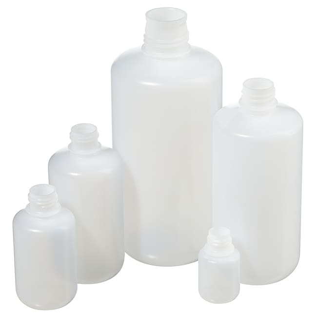 Nalgene™ Narrow-Mouth HDPE Packaging Bottles without Closure: Bulk Pack