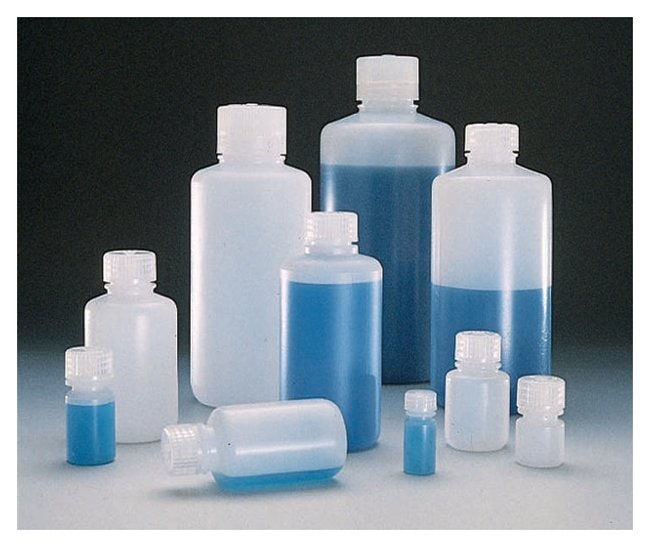 Nalgene™ Narrow-Mouth HDPE Lab Quality Bottles with Closure