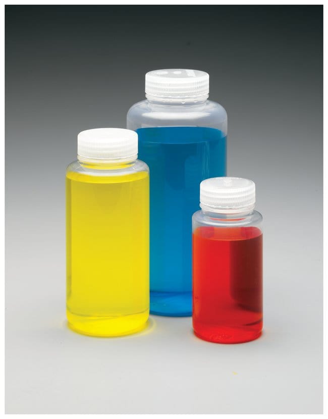 Nalgene™ Wide-Mouth PMP Bottles with Closure