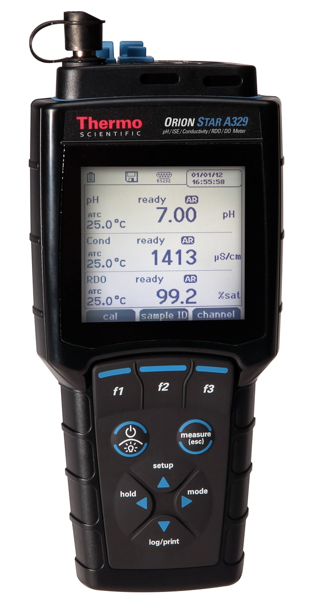 Orion Star™ A329 pH/ISE/Conductivity/Dissolved Oxygen Portable Multiparameter Meter
