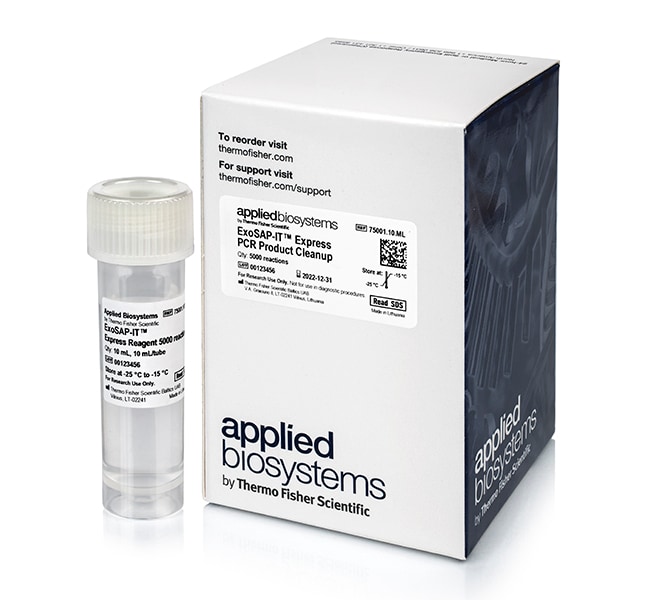ExoSAP-IT&trade; <i>Express</i> PCR Product Cleanup Reagent