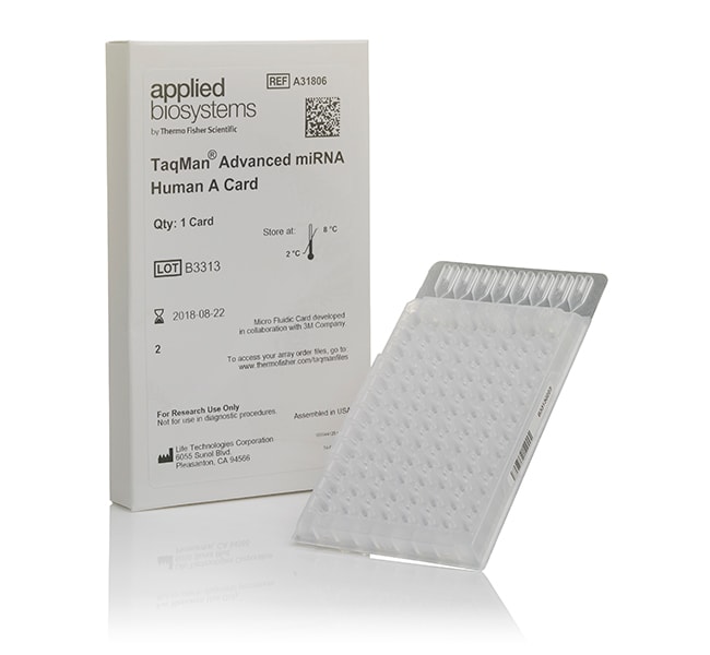 TaqMan™ Advanced miRNA Human A Card