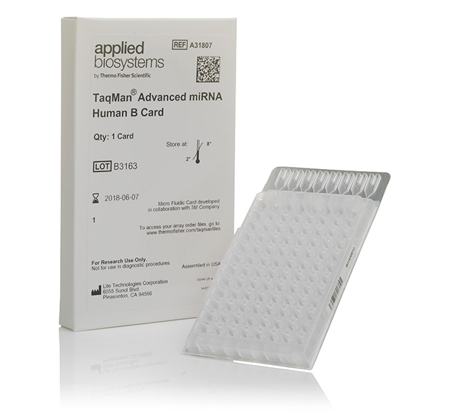 TaqMan™ Advanced miRNA Human B Card