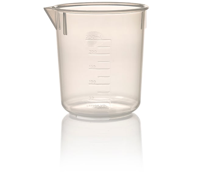 Nalgene™ Economy Polypropylene Griffin Low-Form Plastic Beakers