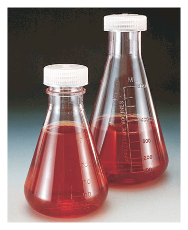 Nalgene&trade; Polycarbonate Erlenmeyer Flasks with Closure