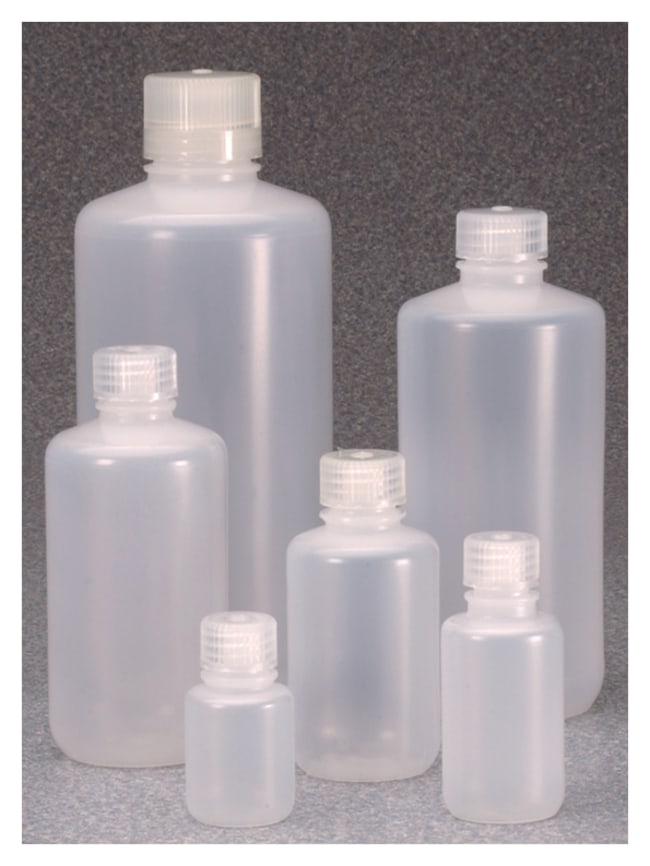 Nalgene™ Narrow-Mouth LDPE Packaging Bottles with Closure: Bulk Pack