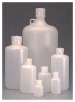 Nalgene™ Narrow-Mouth HDPE IP2 Bottles with Closure: Bulk Pack