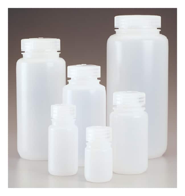 Nalgene™ Wide-Mouth LDPE Bottles with Closure: Bulk Pack