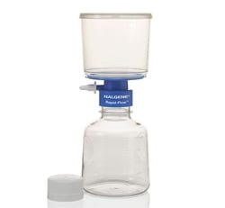 Nalgene&trade; Rapid-Flow&trade; Sterile Disposable Filter Units with PES, CN, SFCA or Nylon Membranes