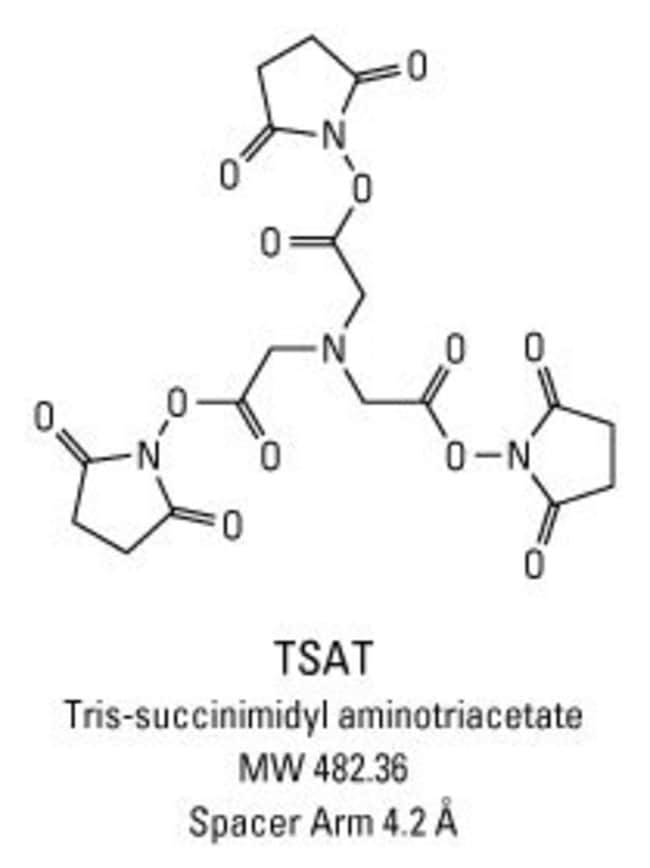 Chemical structure of TSAT crosslinking reagent