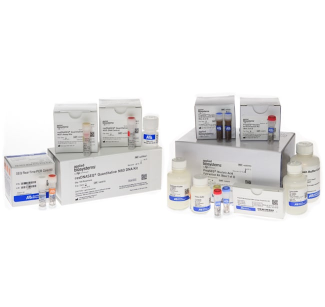 resDNASEQ&trade; Quantitative NS0 DNA Kit with PrepSEQ&trade; Residual DNA Sample Preparation Kit