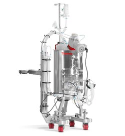 HyPerforma™ 5:1 Single-Use Bioreactor, Jacketed, AC Motor, Load Cells