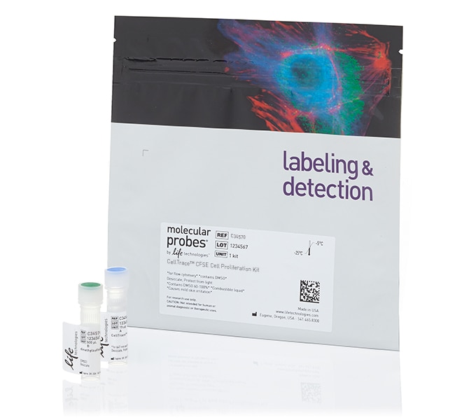 CellTrace™ CFSE Cell Proliferation Kit, For Flow Cytometry