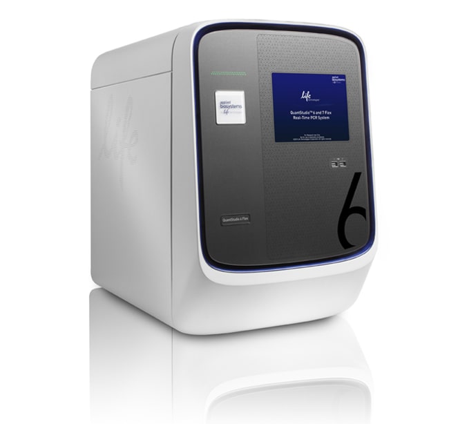 QuantStudio&trade; 6 Flex Real-Time PCR System, 96-well Fast, laptop