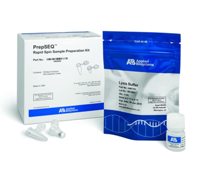 PrepSEQ&trade; Rapid Spin Sample Preparation Kit - Extra Clean with Proteinase K