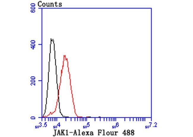 JAK1 Antibody in Flow Cytometry (Flow)