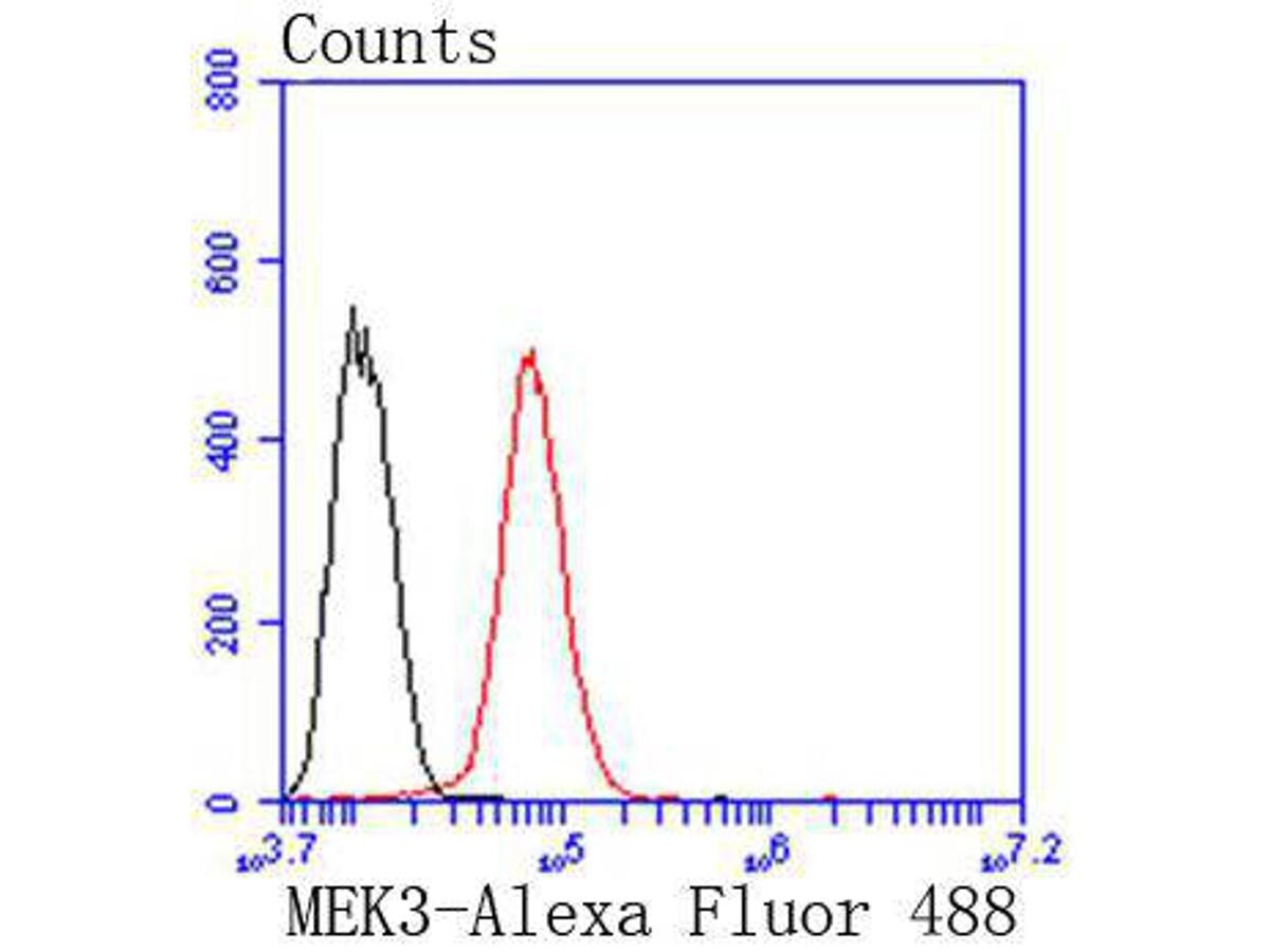 MEK3 Antibody in Flow Cytometry (Flow)